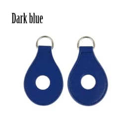 TANQU New 1 Pair 2 Pc PU Leather Drop Shaped Attachment with Holes for Obag Shoulder Strap for O Bag Handbag Women Bag