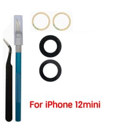 Back Camera Glass For iPhone 11 12 13 14 15 Plus MIni Pro Max Rear Camera Lens With Adhesive And Remove Tools Replacement