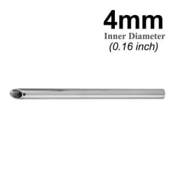 Body Piercing Tool Piercing Receiving Tube 1Pcs Stainless Steel for Ear Navel Tongue Piercing Work