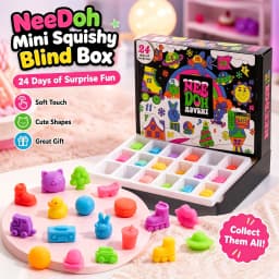 Needoh 13-Day Halloween Advent Calendar Funky Frights Theme Spooky Squishy Slow Rise Stress Relief Toys Countdown Gift Box