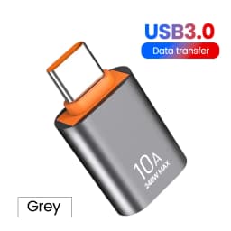 USB 3.0 Type-C Data Adapter Type C 10A OTG USB C Male To USB Female Converter For Macbook Laptop Xiaomi Samsung OTG Connector