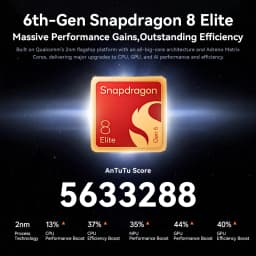 OnePlus 16 Chinese Version 5G Smartphone 6.78"185Hz AMOLED 9000mAh Battery 100W SUPERVOOC Snapdragon 8 Elite Extreme Gen 6 IP69K