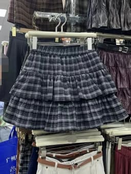 Women's Blue Black Riveted Belt Denim Skirt Y2K Harajuku High Street Fashion 90s Sexy A-line Mini Skirt Summer Clothing 2026 New
