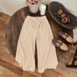 Spring Autumn Girls Solid Color Korean Casual Pants Fashion Children Elastic Wide Leg Pant Simple Versatile Baby Trousers