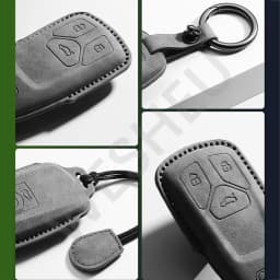 For Geely EX5 E5 Starray EM-i Galaxy L6 / L7 EX5 EM‑i Galaxy M9 Proton EMas 7 PHEV 2025 2026 Leather Car Key Case Cover Shell
