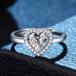 Original 925 Sterling Silver Ring High Quality Adjustable Opening AAA Zircon for Women Wedding Fine Fashion Jewelry Gift