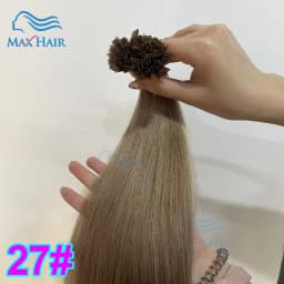 K Tip Hair Extensions Keratin Human Hair 14A Fusion Hair Extension Italy Keratin Glue Machine Remy 12-24inch 30 50G/pack