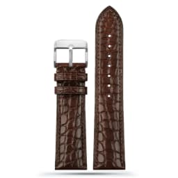 Alligator Watch Strap 12mm 14mm 15mm 16mm 17mm 18mm 19mm 20mm 21mm 22mm Black Brown Blue Crocodile Skin Watchband for Any Brands