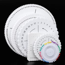 Braiding Disk Round Square Knitting Kumihimo Beading Cord Disc Tray Braiding Braided Plate DIY Bracelet Loom Weaving Board Tool