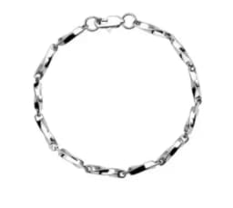 Never fade stainless steel link chain bracelet