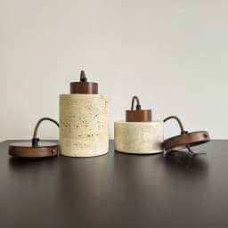 Modern Travertine Stone Pendant Light Versatile In Various Styles Bedroom Dining Room Kitchen Island Decor lamp Fast Delivery