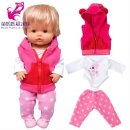 Doll Clothes Sweater Ropa Y Su Hermanita 40 Cm Baby Dolls Clothes Hat Set Child Gift