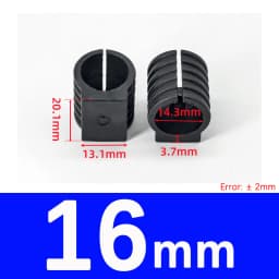 Transparent/Black/White U Shaped Non-slip Chair Leg Pad PP Plastic Non-slip Furniture Feet Floor Protectors Anti-front Tilt