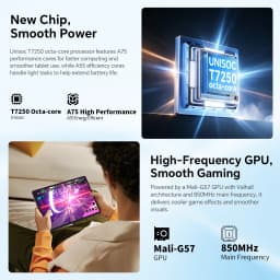 Teclast P50T Android 16 Tablets 90Hz 11" Display 8 Core UNISOC T7250 Max.16GB RAM(3GB+13GB Virtual) 128GB ROM 8000mAh GPS Tabs