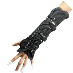 Handmade Bandage Michael Jackson ultimate collection Dangerous White Cotton ArmBrace Punk glove for performance
