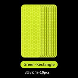 Car Door Reflective Stickers Night Safety Warning Tape Door Stickers Decorative Stickers Car Reflective Strip Car Accessories