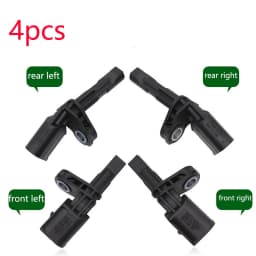 4pcs ABS WHEEL SPEED SENSOR FOR AUDI VW VOLKWAGEN SEAT SKODA FRONT REAR LEFT RIGHT WHT003856 WHT003857 WHT003858 WHT003859