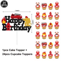 Jumbo Fireman Sam Balloons Fire Truck Foil Ballons Firefighter Themed Birthday Party Decortions Baby Shower Fire Engine Ballons