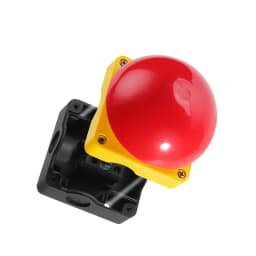 ENMG 1NO Foot/Hand Clapper Switch IP65 EFAK Mushroom Head Emergency Stop Push Button Switch Self-Locking Self-Resetting Anti-Sho