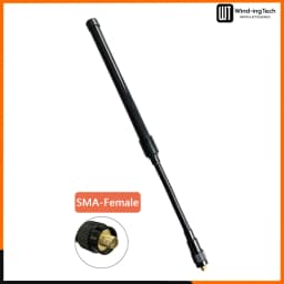 Gooseneck Tactical Antenna UV-25 AR-152 VHF UHF Foldable Antenna For Baofeng UV-18 Pro MAX UV-5R Quansheng UV-K5 UV-K6 Ham Radio