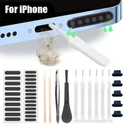 Universal Cell Phone Speaker Port Dust Removal Cleaner Tool Kit Set For iPhone Samsung Xiaomi Universal Phones Dust Clean