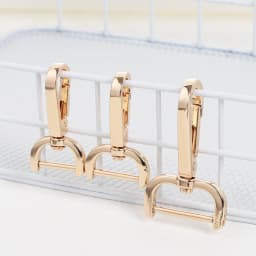1Pc 15/20/25mm Detachable Snap Hook DIY KeyChain Bag Part Accessory Metal Bags Strap Buckles Screw Buckle Leather Lobster Clasp
