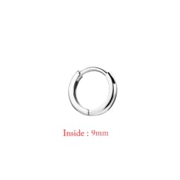 Single Minimal Gold Color Tiny Cartilage Hoop Earrings Glossy Earring Piercing Accessory Trendy Small Huggie Women Hoops For Men