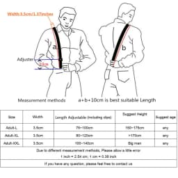 L XL XXLsize Dark gray men's suspender 3.5 cm width adjustable elastic X back clips on pants braces for men and women