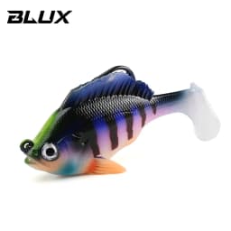 BLUX SLEEPER SHAD Gill Bottom Fishing Lure 8cm 19g Lead Head Hidden Hook Soft Bait Swimbaits Fish Jig Paddle Tail Pike Bass Gear