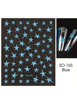 1/4 PCS 3D Metal Silver Golden Starburst Nails Stickers Manicure French Nail Art Decoration Decal Y2K Nail Art Tips Nail Charm
