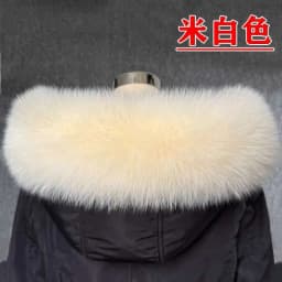 Real Fox Fur Collar Women Universal Hat Strip Down Jacket Fur Collar Winter Warm Fur Scarf Shawl Luxury Neck Warmer Fur Scarf