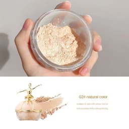 Mack Andy Ballet Loose Setting Powder Colour Diary Black Pearl Magic Air Cushion and Shezi Base Makeup Set Super Concealer Combo