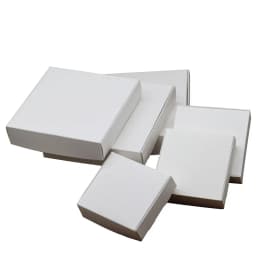 50Pcs Paper Cardboard Gift Boxes Jewelry Packaging Boxes Carry Case Jewelry Accessory Packaging Handmade Gifts Display Boxes