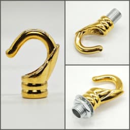 6pcs/lot Load-bearing Hook Opening Hook Lamp Accessories Hook Dining Crane Bar Pendant Lamp M10 Lamp DIY Accessories