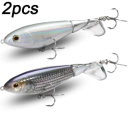 Propeller Plopper Chopp 20g 27g Bait 5X Strong Hook Swimbait Pesca Spin Wobbler Spinnerbait Fishing Topwater Crankbait Lure Kit
