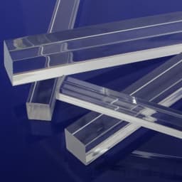 Square Organics Glass Rod Transparent Acrylic Stick Solid Pin Industry PMMA Plexiglass Bar DIY Tools Rod Jewelry Holder Stand