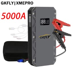 GKFLY Car Jump Starter 3000A/5000A/6000A Starting Device Power Bank Car Battery Booster Charger For Petrol Diesel Car Starter