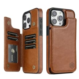 Wallet RFID Blocking Layer Protect Anti-Theft Magnetic Leather Case For iPhone 16e 16 Pro Max 15 Plus 14 13 12 11 SE2 XS XR 8 7