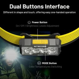 NITECORE NU27 Headlamp 600 Lm Running LED Headlight Working Head Lamp Hiking Lantern Flashlight Outdoor Waterproof Headlamp