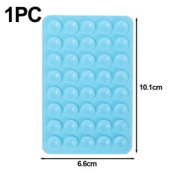 Double-Sided Silicone Suction Phone Case Mount Enhanced Suction Cup Power Thickened Hands-Free Phone Grip Sticky Holder Stands