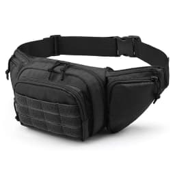Outdoor multifunctional waist bag, large capacity, lightweight, running sports crossbody bag