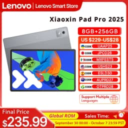 Original Lenovo Xiaoxin Pad Pro 2025 12.7 inch Tablet Global ROM Dimensity 8300 2.9K 144Hz Display 10200mAh Android 14 Pad PC