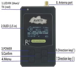 AVRT9 APRS TNC Portable DIGI/TRACKER/IGATE GPS+WIFI+BT VHF Support UI/KISS/WPL/KISS BLE Output IOS/APRSdroid