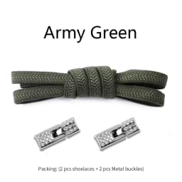Elastic Laces Sneakers Diamond Cross Locks Shoelaces Without ties Kids Adult 8MM Width No Tie Shoe laces Rubber Bands Shoelace