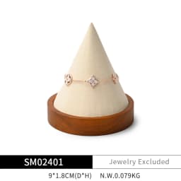 Oirlv Solid Wood Jewelry Tray Bracelet Ring Display Props Sets Jewelry Organizer Holder Necklace Display Stand Jewelry Plate