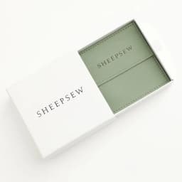 SheepSew Elegant Personalized Jewelry Packaging Set Custom Deboss Embossed Logo Drawer Box With Soft Suede Pouch For Wedding Bir