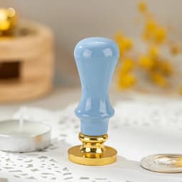 Wax Seal Stamp DIY Handmade Art Tools Fire Paint Stamp Handle Antique Metal Sealing Rosewood Handle Wedding Invitations SB024