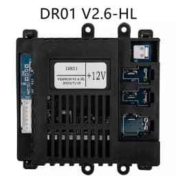 DR01 V2.6 12V Children's Electric Vehicle Receiver Remote Control For Kids Electric Car Replacement Parts 2.4G Remote Control