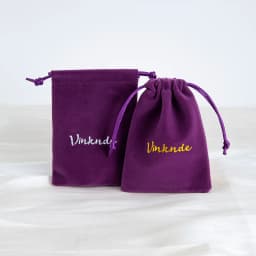 100Pcs Personalized Logo Velvet Bag 10x15cm Suede Drawstring Pouches Pockets Wedding Jewelry Earrings Ring Gift Organizer Sack