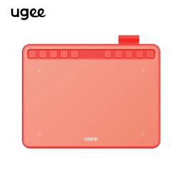 UGEE S640 Draw Graphic Tablet with Stylus 6.3x4 Inches Drawing Digital Pen Tablet for Linux Mac Windows Android OSU